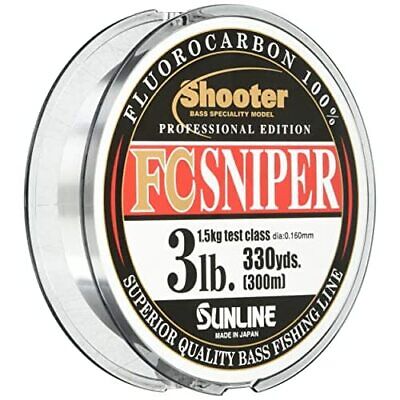 SUNLINE Fishing Line Shooter FC Sniper 300M 3LB