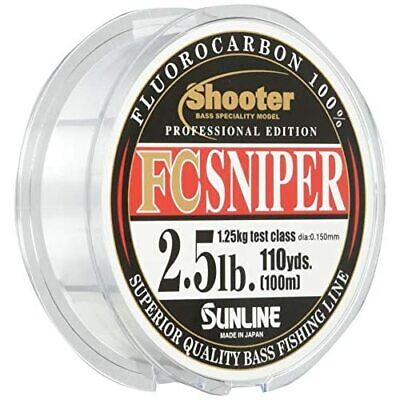 SUNLINE Fishing Line Shooter FC Sniper 100M 8LB