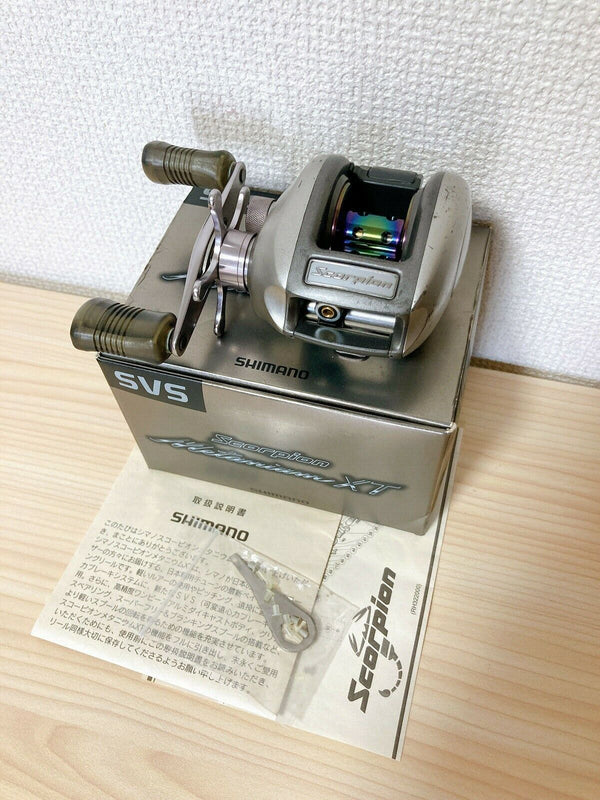 Shimano Baitcasting Reel 97 Scorpion Metanium XT Right Made In Japan IN BOX