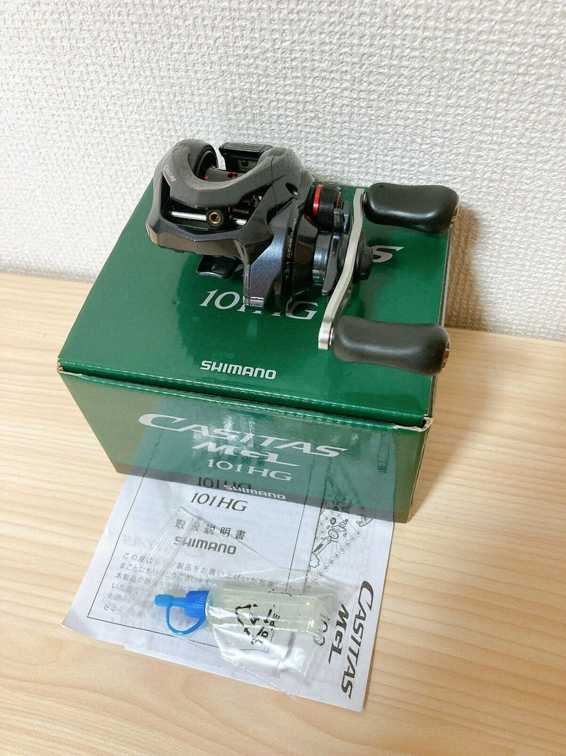 Shimano Baitcasting Reel CASITAS MGL 101HG Left 7.2:1 Fishing Reel IN BOX
