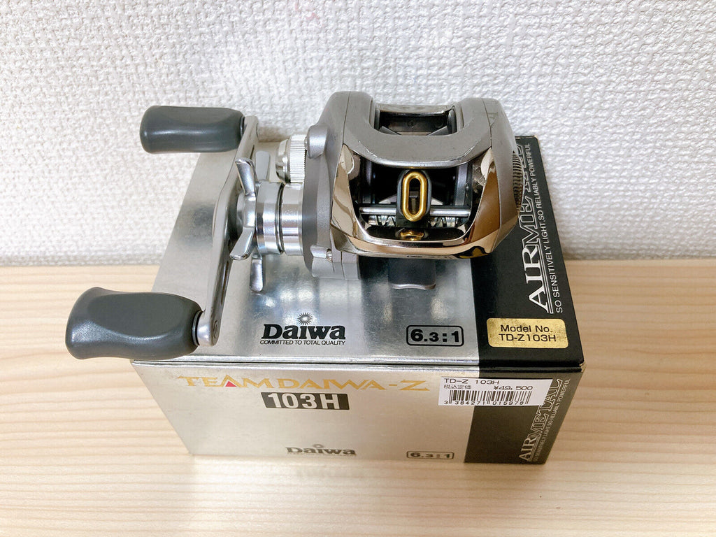 Daiwa Baitcasting Reel TEAM Daiwa-Z 103H Right Gear Ratio 6.3:1 IN BOX