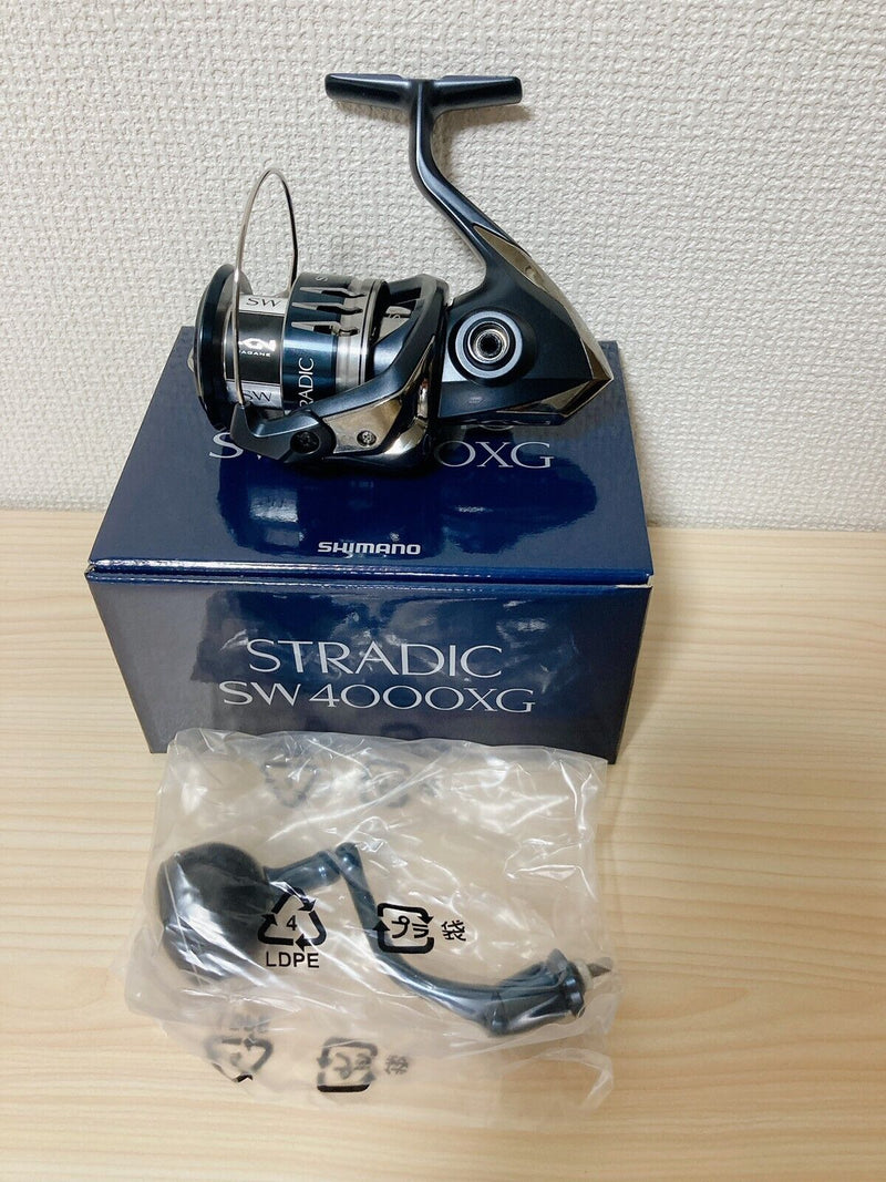 Shimano Spinning Reel 19 Stradic 4000XG Gear Ratio 6.2:1 Fishing Reel IN  BOX