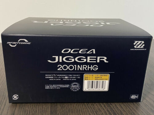 Shimano Baitcasting Reel 17 OCEA JIGGER 2001NR-HG Left Gear Ratio 6.2:1 IN BOX