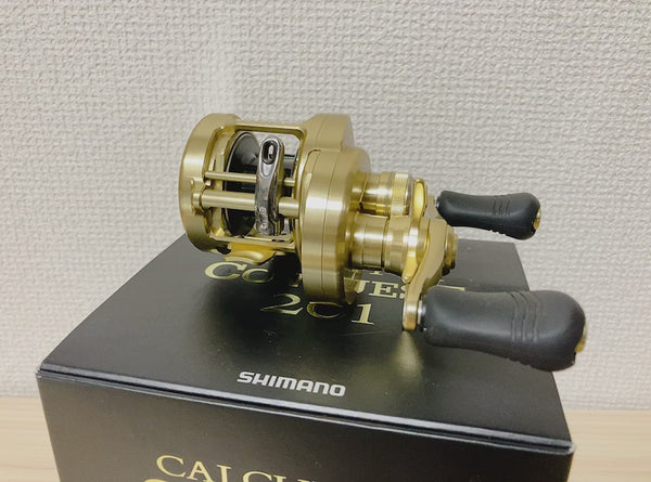 Shimano Baitcasting Reel 14 CALCUTTA CONQUEST 201 Left Gear Ratio 4.8:1 IN BOX