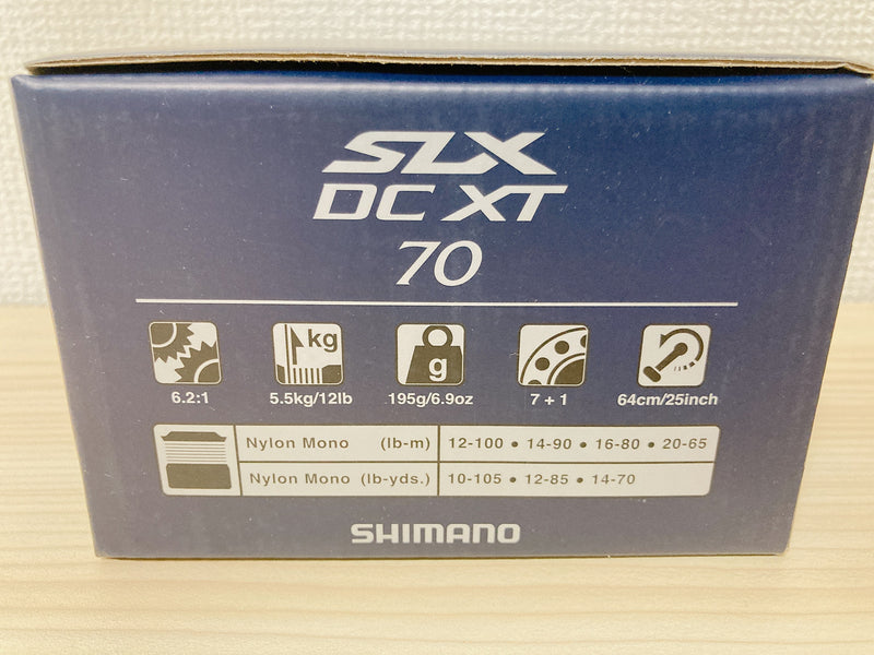 2022 Shimano SLX DC XT 70 6.2:1 Gear Right Handle BaitCasting Reel  Excellent - Passion Ski Team