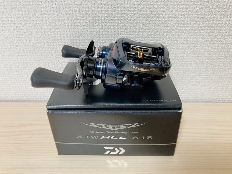 Daiwa Reel Baitcasting Reel 21 STEEZ A TW HLC 8.1R Right Handed Gear Ratio 8.1