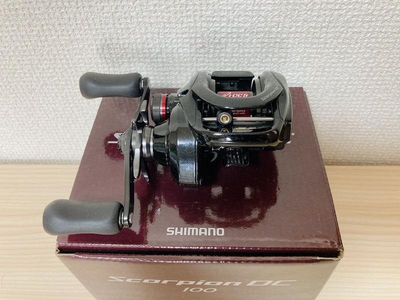 SHIMANO Reel 17 Scorpion DC 100 Right Handle in Box 100% From Japan