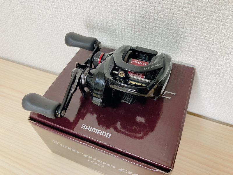 SHIMANO Reel 17 Scorpion DC 100 Right Handle in Box 100% From Japan