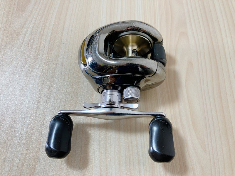 Shimano Scorpion Antares RH221 Left handed Baitcast Reel used