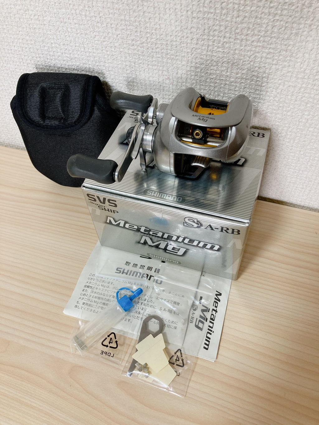 Shimano 07 Metanium Mg7 Right Hand Baitcasting reel Used From Japan