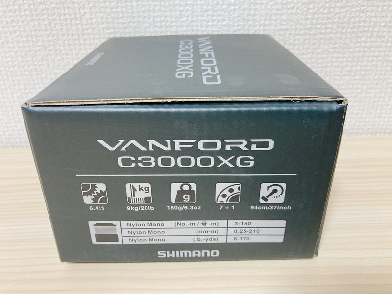 Shimano Spinning Reel 20 Vanford C3000XG Gear Ratio 6.4:1 Fishing Reel IN BOX