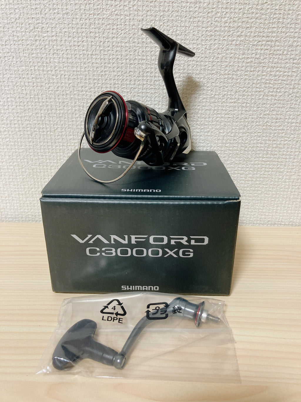 Shimano Spinning Reel 20 Vanford C3000XG Gear Ratio 6.4:1 Fishing Reel