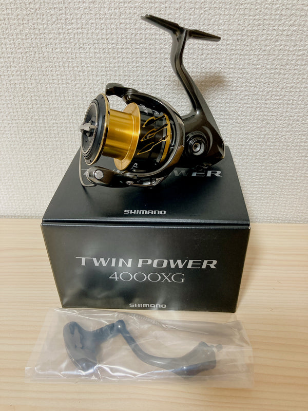 Shimano Spinning Reel 20 TWIN POWER 4000XG Gear Ratio 6.2:1 Fishing Reel IN BOX