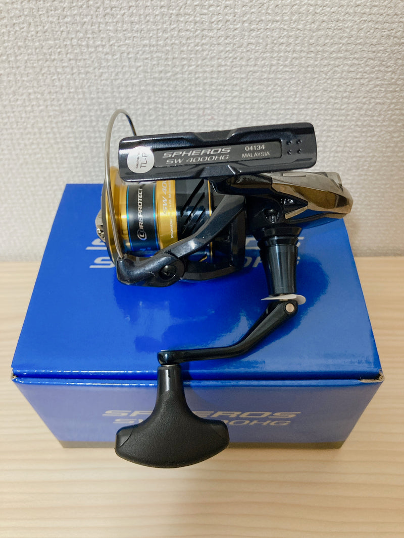 reel shimano spheros 18000 Shimano Spinning Reel 19 SPHEROS SW 4000HG Gear Ratio 5.8:1 Fishing Re