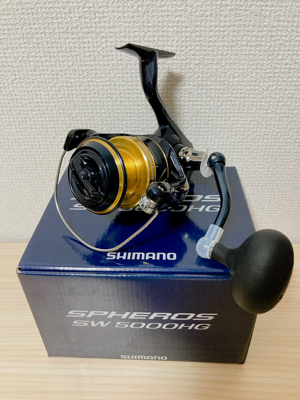 Shimano Spinning Reel 21 SPHEROS SW 5000HG Gear Ratio 5.7:1 Fishing Reel IN BOX