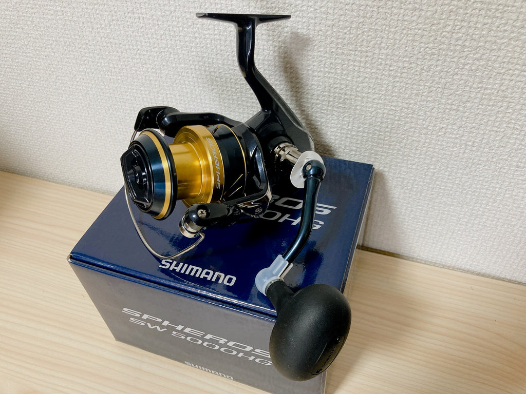 Shimano Spinning Reel 21 SPHEROS SW 5000HG Gear Ratio 5.7:1 Fishing Re
