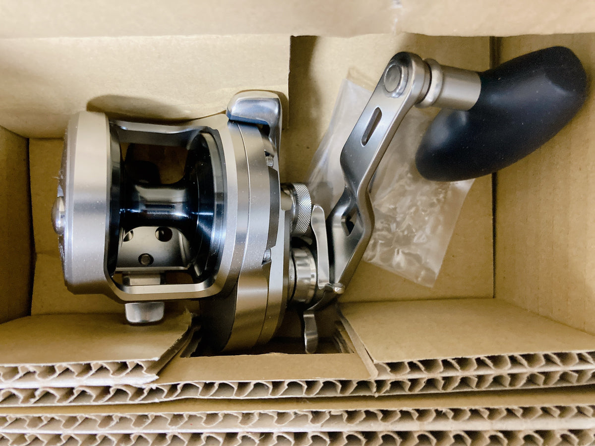 SHIMANO 17　OCEA JIGGER 1501PG 　1回使用のみ Shimano Baitcasting Reel 17 OCEA JIGGER 1501PG Left Fishing jigging Re