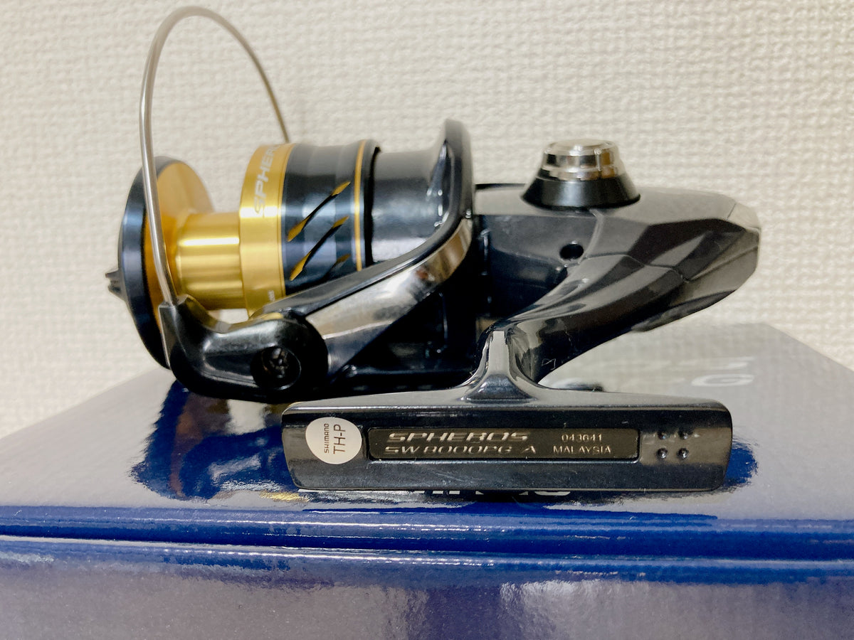 reel shimano spheros 8000 pg Shimano Spinning Reel 21 Spheros SW 8000PG Gear Ratio 4.9:1 Fishing Re