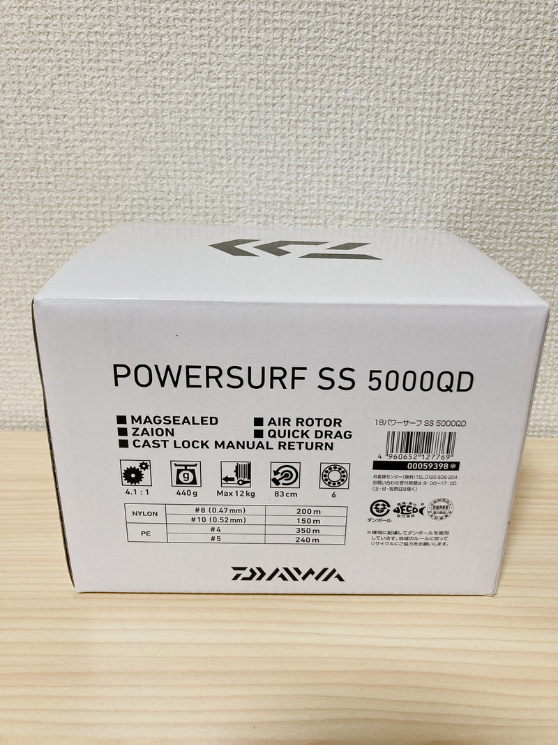 Daiwa Reel 18 Power Surf SS 5000QD Japan Import