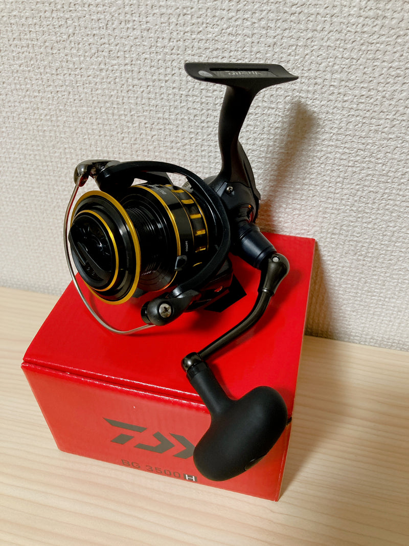 Daiwa Spinning Reel 16 BG 3500H Gear Ratio 5.7:1 Fishing Reel IN BOX Daiwa Spinning Reel 16 BG 3500H Gear Ratio 5.7:1 Fishing Reel IN BOX