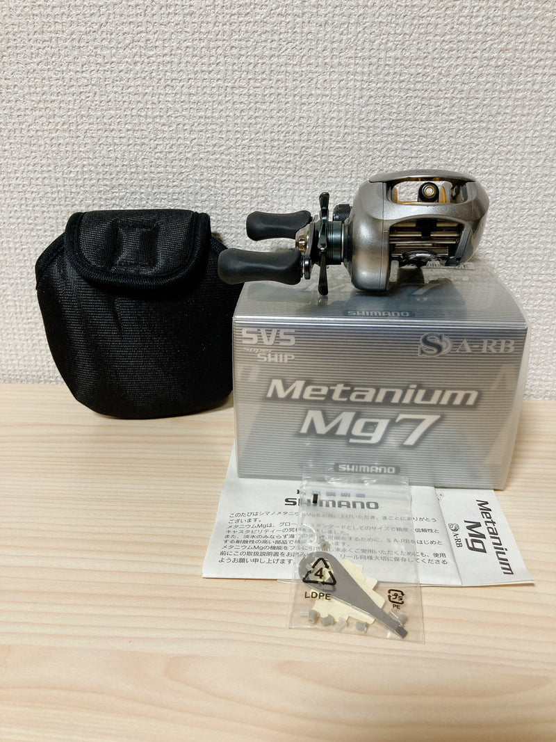 Shimano Baitcasting Reel 07 Metanium Mg7 Right RH522000 Gear Ratio 7.0:1 IN BOX