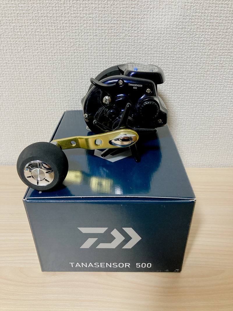 Daiwa Baitcasting Reel 17 TANASENSOR 500 Right 4.3:1 Fishing Reel IN BOX