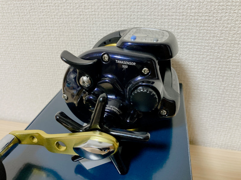 Daiwa Baitcasting Reel 17 TANASENSOR 500 Right 4.3:1 Fishing Reel IN BOX