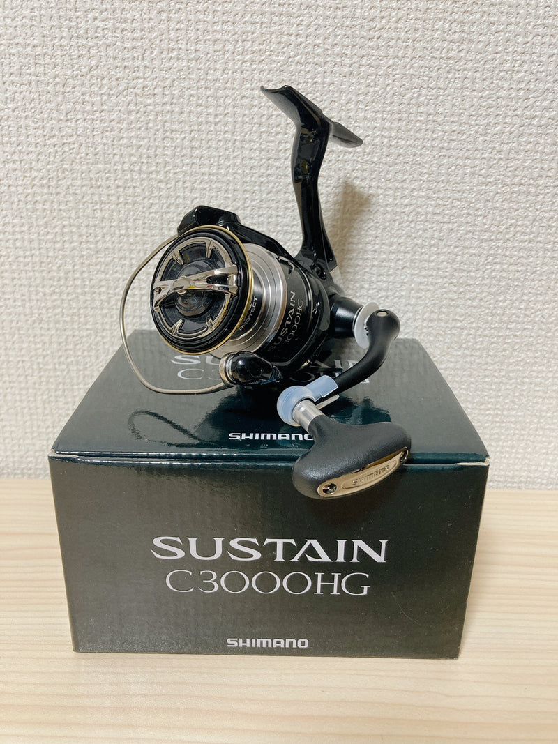reel shimano sustain c3000hg Shimano Spinning Reel 17 SUSTAIN C3000HG HAGANE Gear/Body protect 6.0: