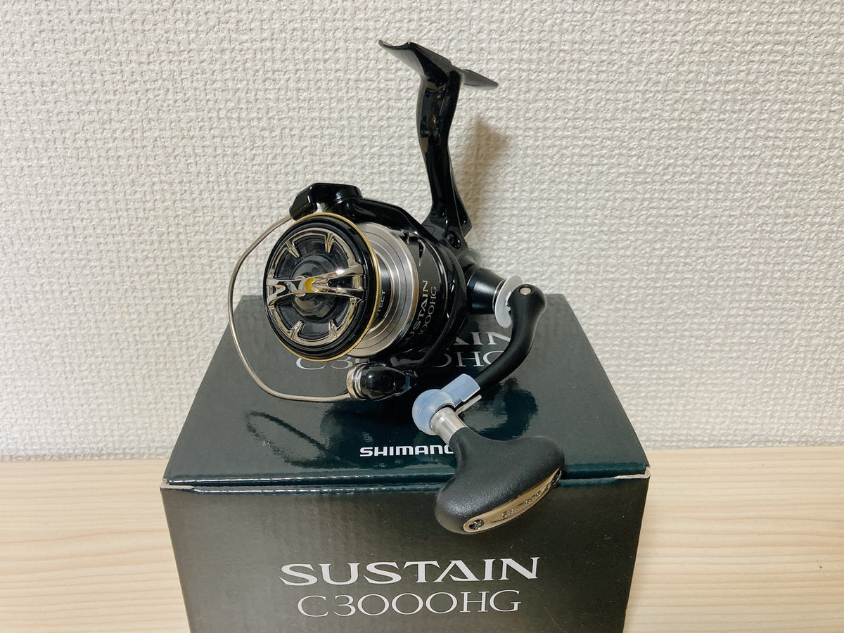 Shimano Spinning Reel 17 SUSTAIN C3000HG HAGANE Gear/Body protect 6.0:1 IN BOX