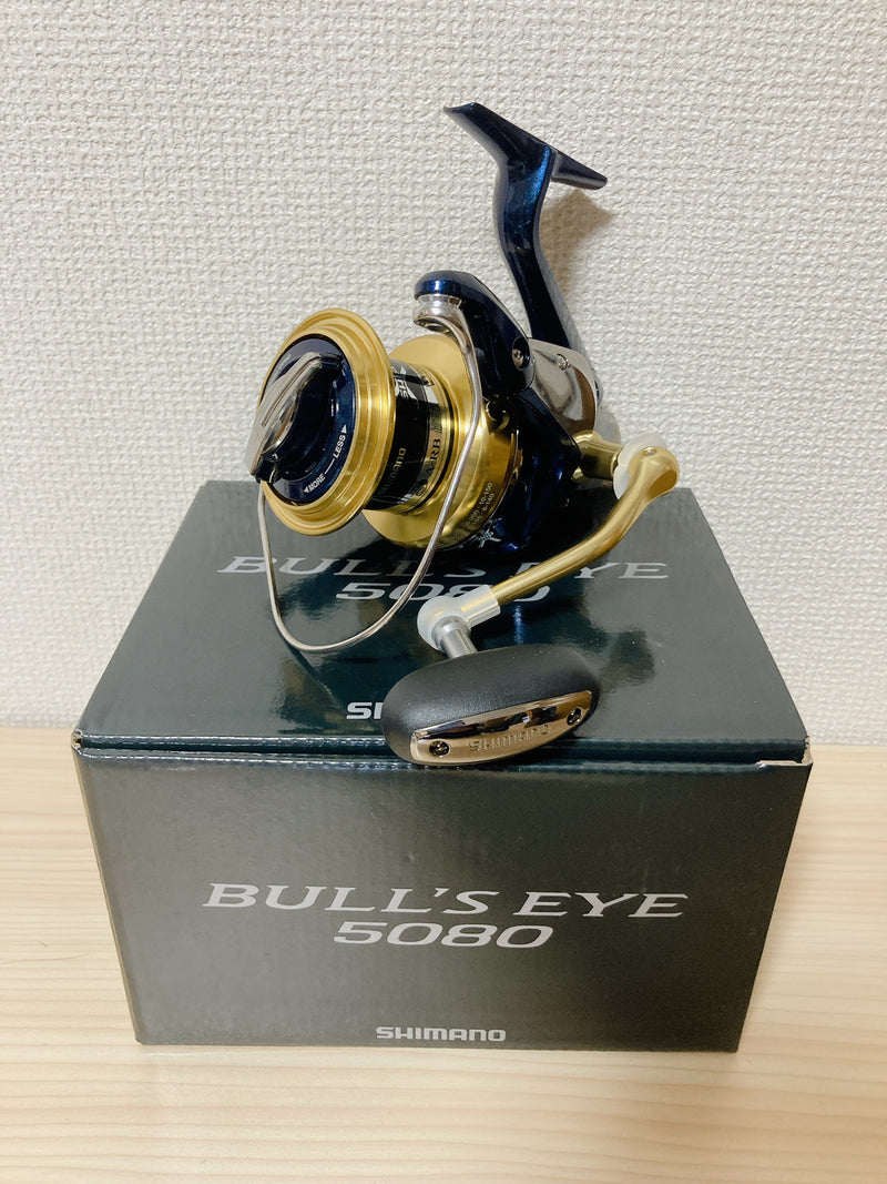 Used Shimano 14 Bulls Eye 9120 Surf Casting Spinning Reel from Japan