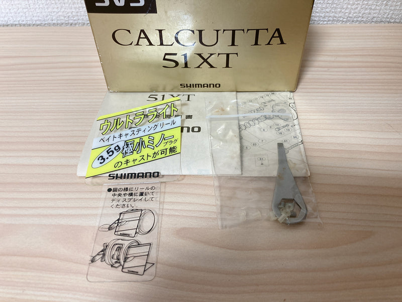 Shimano Baitcasting Reel CALCUTTA 51XT Left RH385051 Gear Ratio 5.0:1 IN BOX