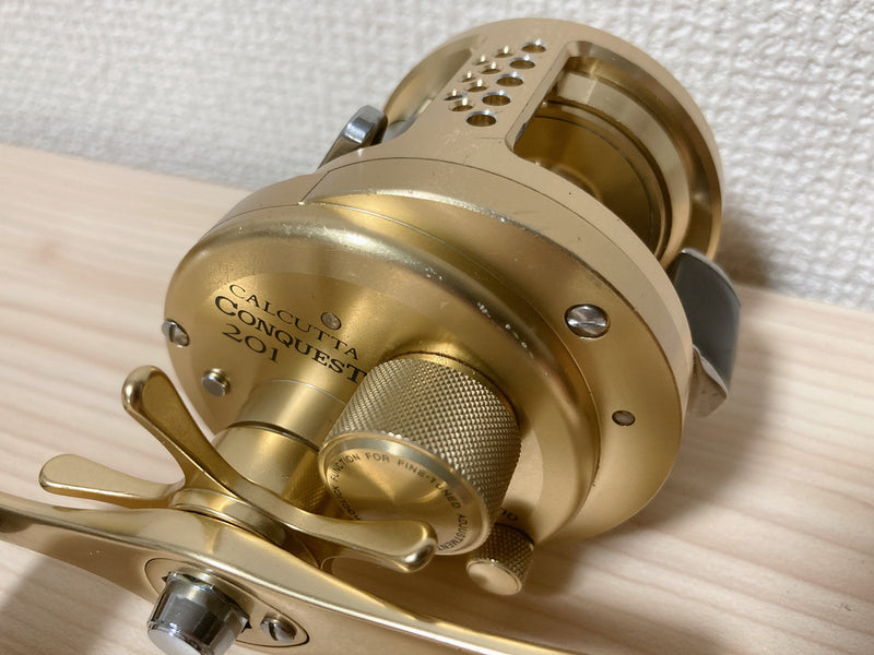 shimano 201 spinning reel Shimano Baitcasting Reel 00 CALCUTTA CONQUEST 201 RH441201 Left IN BOX