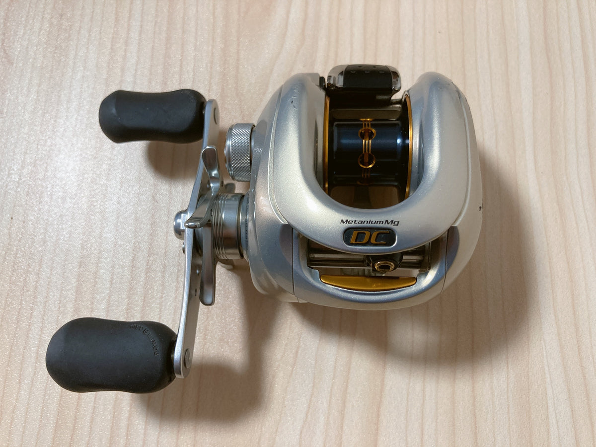 fake shimano reel Shimano Baitcasting Reel 08 Metanium Mg DC Right Gear Ratio 6.2:1 IN B