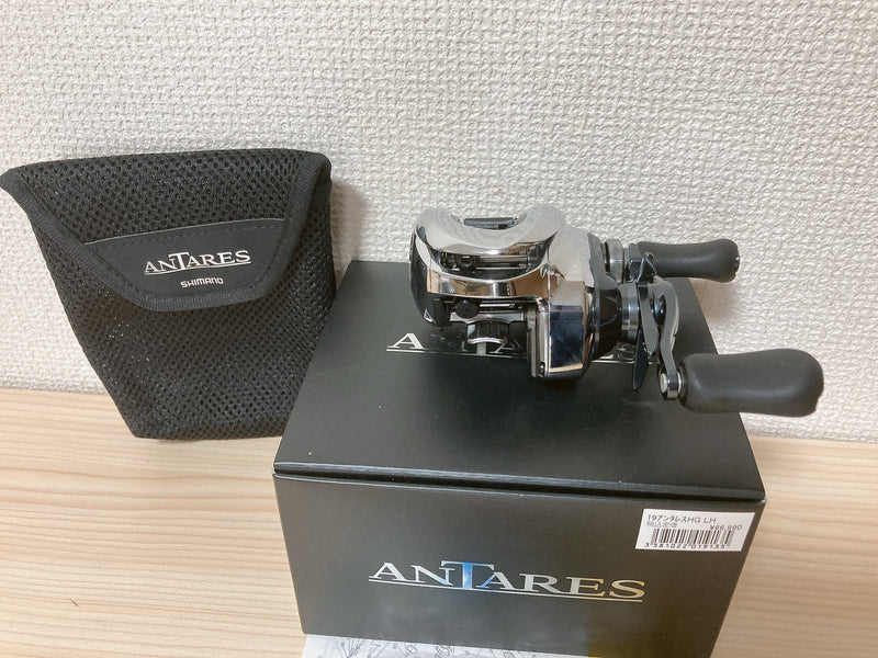 shimano antares hg reel SHIMANO Baitcasting Reel 19 ANTARES HG LEFT Gear Ratio 7.4:1 IN BOX