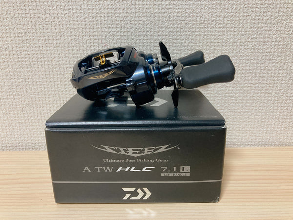 Daiwa Baitcasting Reel 21 STEEZ A TW HLC 7.1L Left 7.1:1 Fishing Reel IN BOX