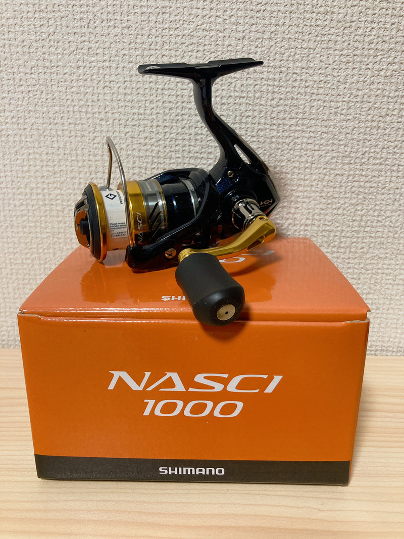 Shimano Spinning Reel 16 NASCI 1000 Gear Ratio 5.0:1 Fishing Reel IN B