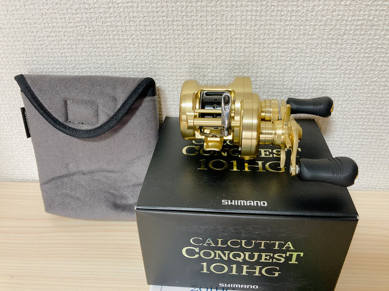 Shimano Baitcasting Reel 15 CALCUTTA CONQUEST 101HG Left Gear Ratio 6.8 IN BOX