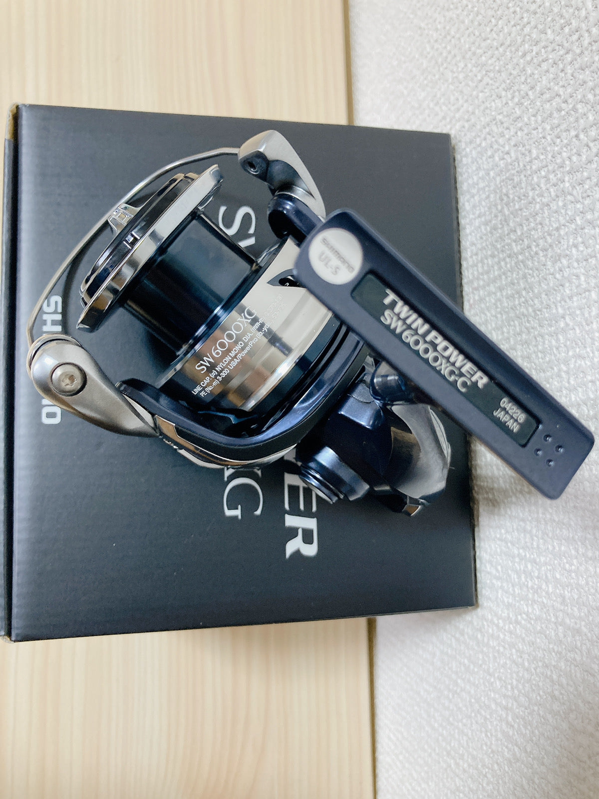 Shimano Spinning Reel 21 TWIN POWER SW 6000XG Gear Ratio 6.2:1 Fishing