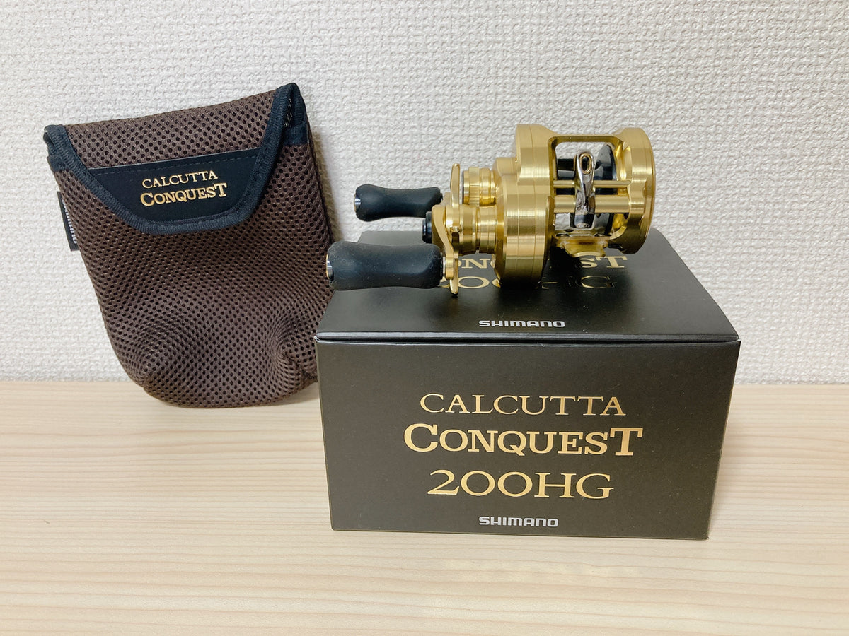 CALCUTTA CONQUEST 200HG 即戦力⭐︎セット⭐︎SHIMANO CALCUTTA