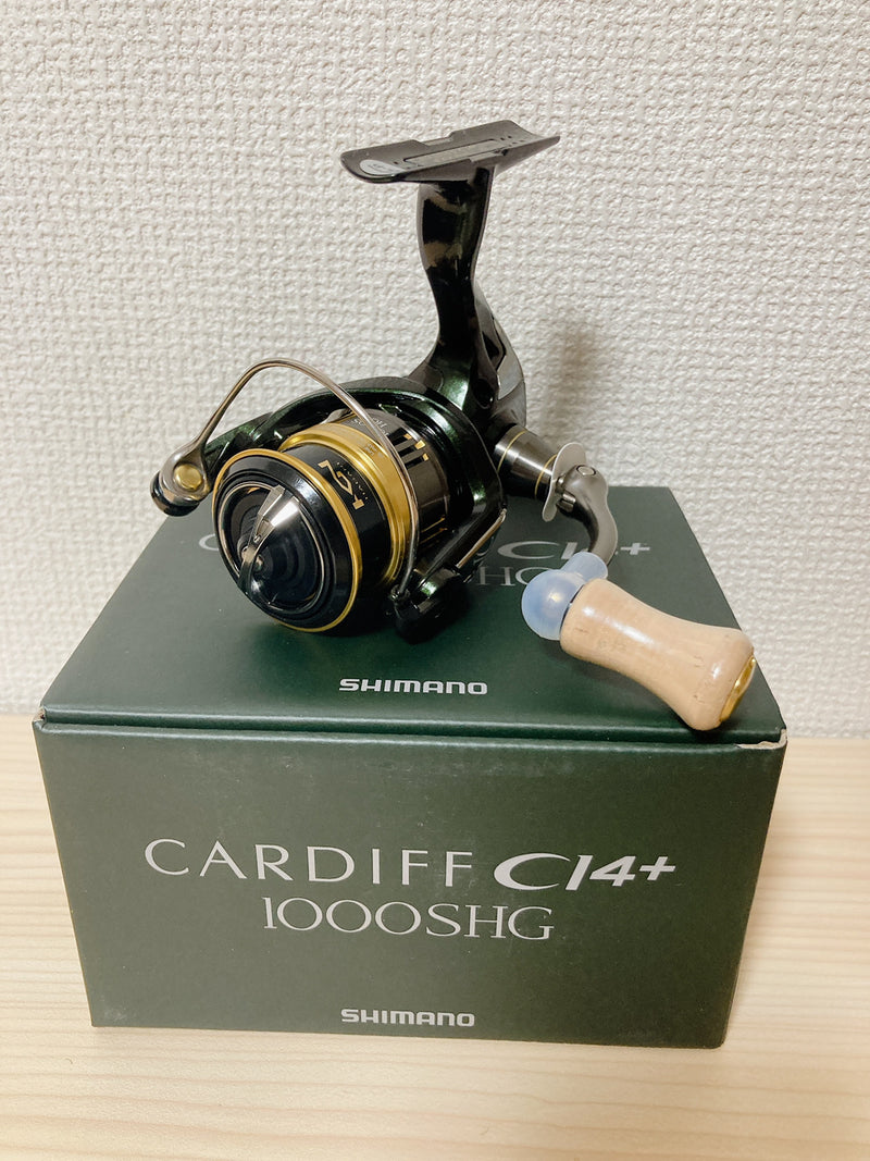 Shimano Spinning Reel trout 18 CARDIFF CI4+ 1000SHG 6.0:1 Fishing Reel IN BOX
