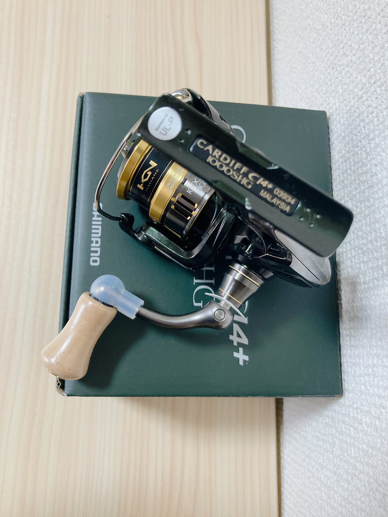 harga reel shimano malaysia Shimano Spinning Reel trout 18 CARDIFF CI4+ 1000SHG 6.0:1 Fishing Reel