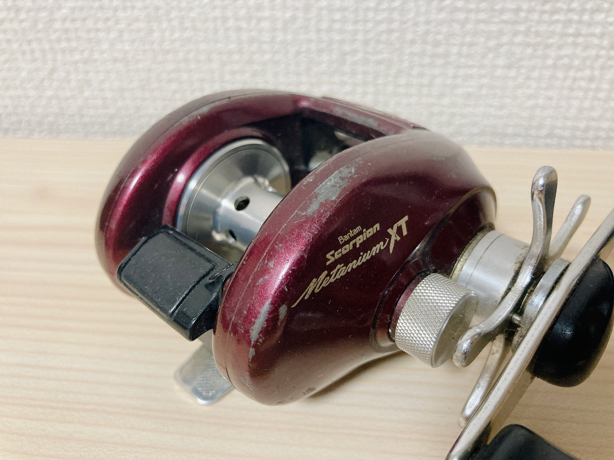 t*o様 SHIMANO Bantam Scorpion nium XT Shimano Baitcasting Reel 92 Bantam Scorpion Metanium XT RH #DI
