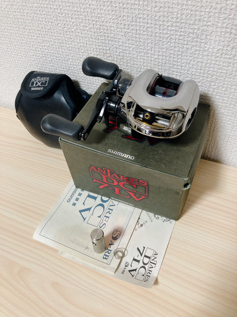 shimano antares dc7lv reel Shimano Baitcasting Reel ANTARES DC7-LV Right Hand Gear Ratio 7.0:1 IN BOX