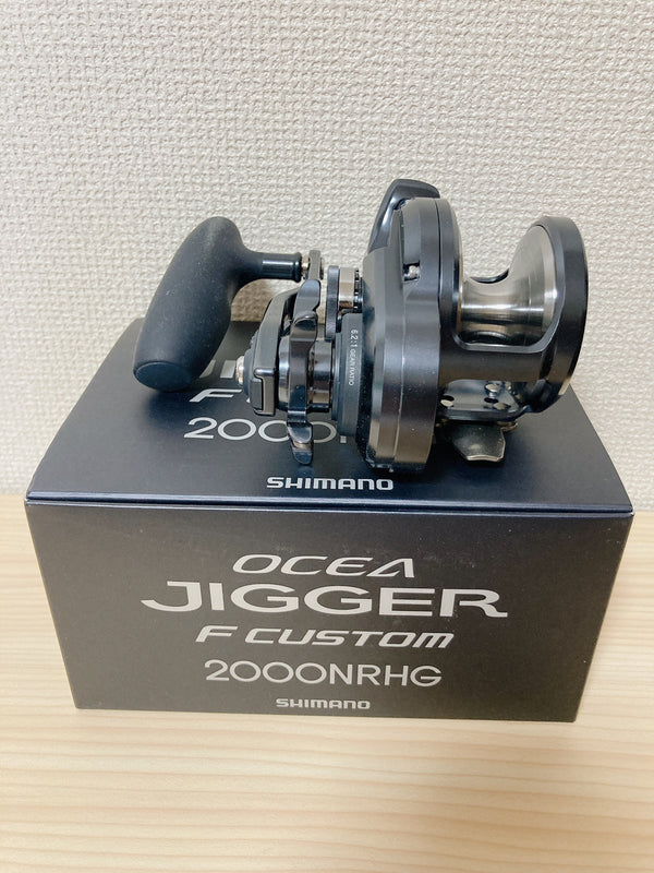 Shimano Baitcasting Reel 19 OCEA JIGGER F CUSTOM 2000NRHG Right 6.2:1 IN BOX