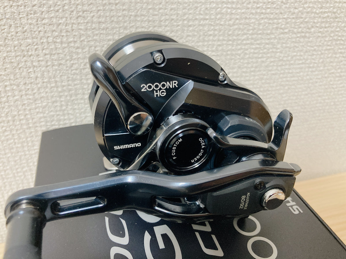 Shimano Baitcasting Reel 19 OCEA JIGGER F CUSTOM 2000NRHG Right 6.2:1