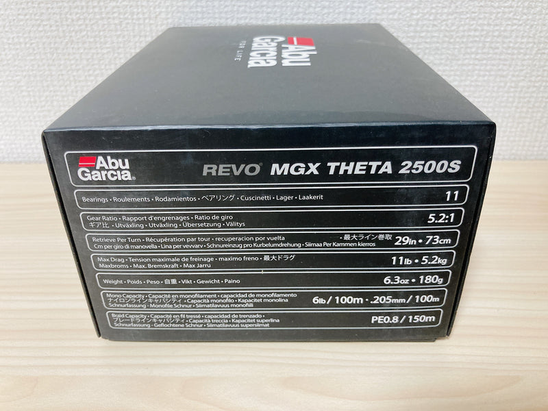 Abu Garcia Spinning Reel REVO MGX THETA 2500S 5.2:1 Fishing Reel IN BOX